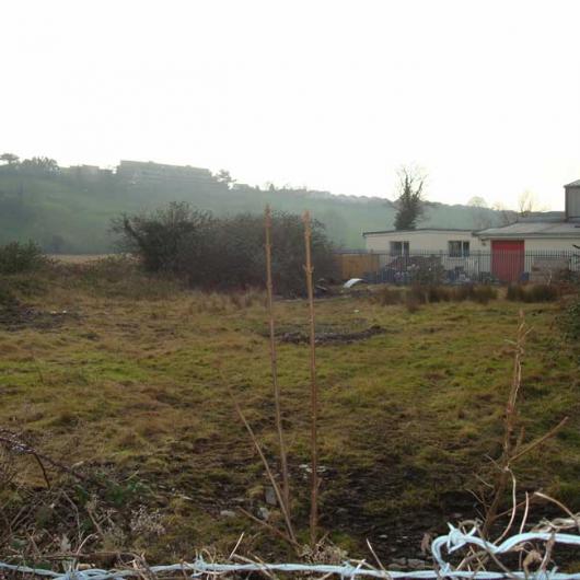 Site adjacent to factory in 2007 before Phase 2 of the Extension completed for October 2008